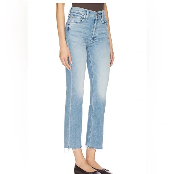 ✨NWT✨ MOTHER Denim The Tripper Flood Fray in Size 30 - Picture 8 of 16